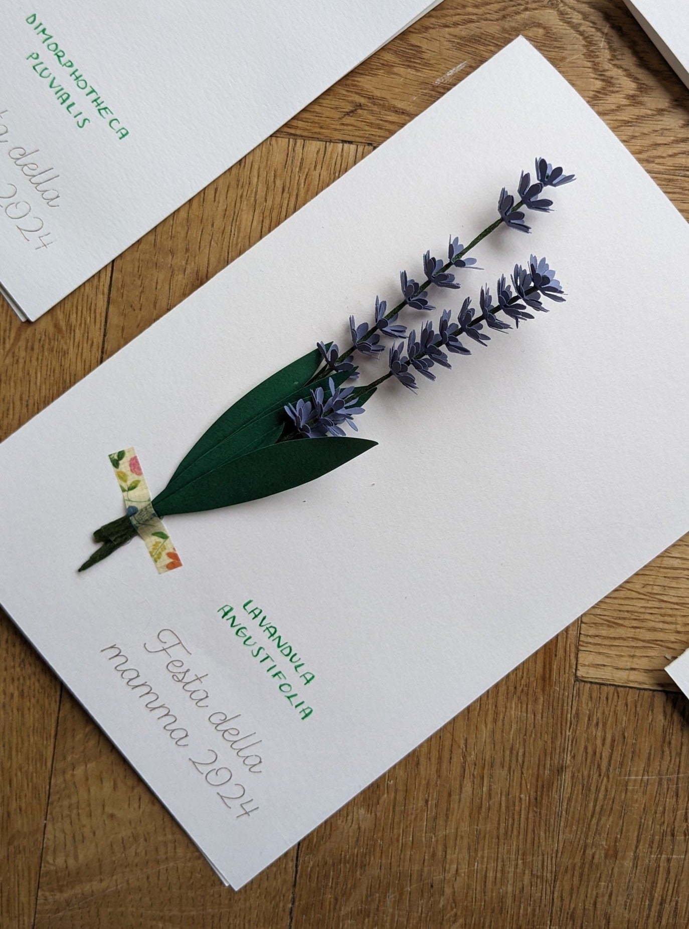 Botanical card