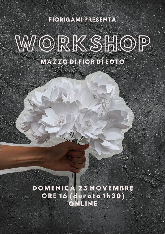 Online workshop - Domenica 23 novembre - FIOR DI LOTO